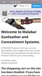 Mobile Screenshot of malabargunleather.com